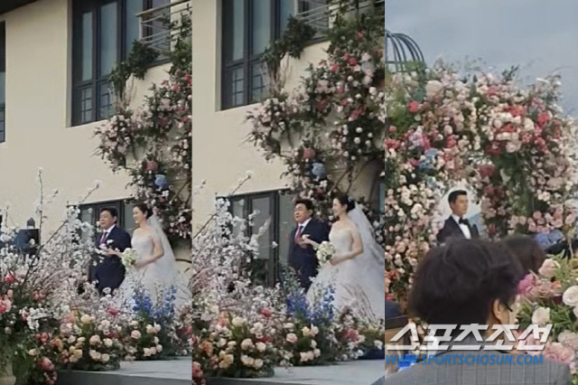 Свадьба Сон Е Джин и Хён Бина: кто поймал букет невесты?