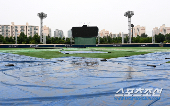 청룡기, 장맛비에 일정 조정…16일 재개 (종합)