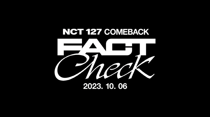 [공식]NCT 127, 10월 6일 컴백…정규 5집 '팩트체크' 발매