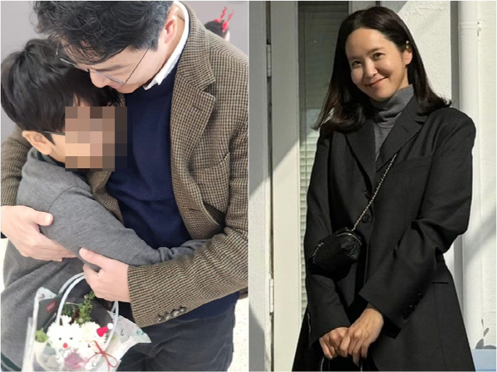 "14년만에 파경" 박지윤·최동석, 子 X마스 공연장에서 만났을까