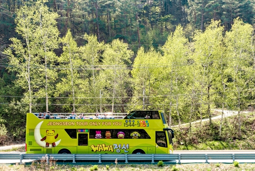 국민고향정선, 봄과 함께 시티투어버스 본격 운행