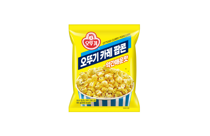 오뚜기 카레와 팝콘의 컬래버레이션, '오뚜기 카레 팝콘' 출시
