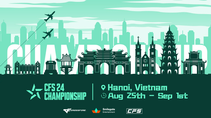 '크로스파이어' 메이저 대회인 'CFS 썸머 챔피언십 2024', 베트남 하노이에서 개최