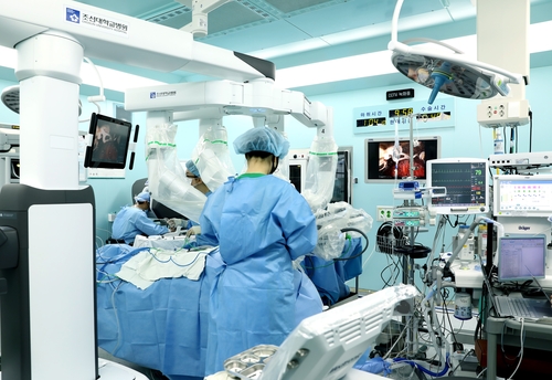 조선대병원, 장비도입 2년만에 '로봇수술 300례' 달성