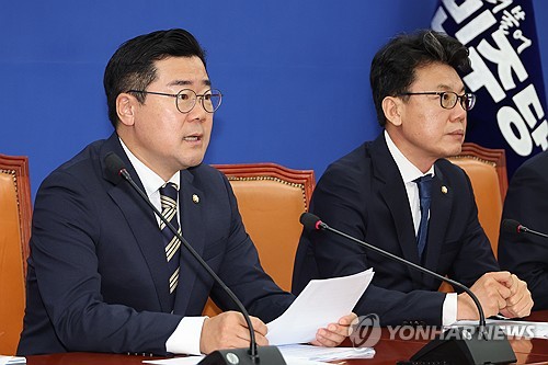 박찬대 "韓 '민심동행' 새빨간 거짓…강화된 해병특검 즉각발의"